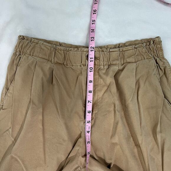 Loft Khaki Wide Leg Pants with Pockets Size Medium - Picture 4 of 8